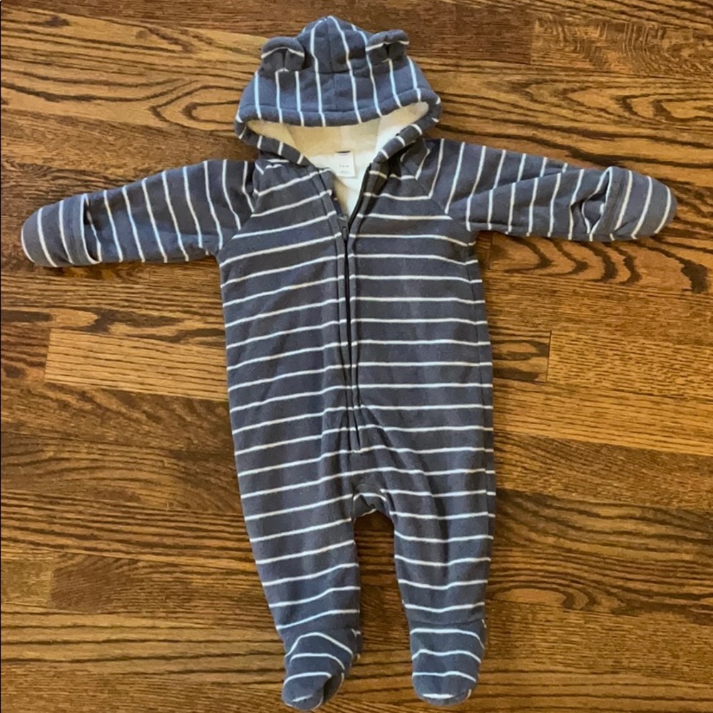 Old Navy Baby Bear Striped Bunting, 3-6m